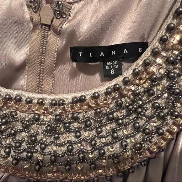 Gold and Black Beaded Cocktail Dress - Picture 2 of 6